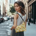 thumbnail image 3 of Eheartsgir PU Leather Underarm Sling Bag for Women, Sunflower Butterfly Print with Strap Shoulder Bags for Travel Work, 3 of 8