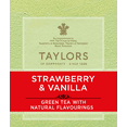 thumbnail image 4 of Taylors of Harrogate Strawberry & Vanilla, Green Tea, Individually Wrapped Bags, 20 Count (Pack of 1), Smooth, Juicy & Sweet, Caffeinated, Enjoy Hot or Iced, 20 Teabags, 4 of 5