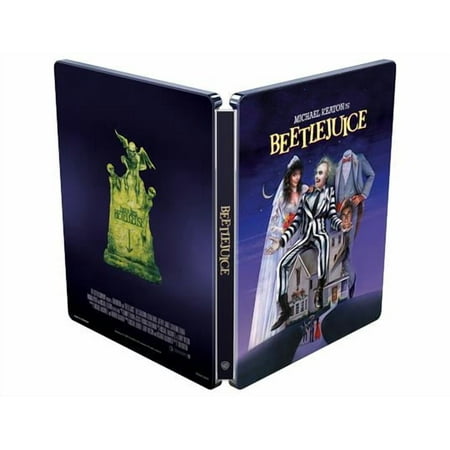 Beetlejuice Steelbook (4K Ultra HD) Alec Baldwin Catherine O Hara Geena Davis Jeffrey Jones