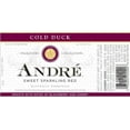 Andre Champagne Cold Duck Sparkling Red Wine, 750ml Bottle - Walmart.com
