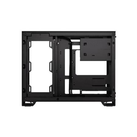 CORSAIR - 2500X Micro ATX Mid-Tower Dual Chamber SFF Case - Black