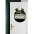 thumbnail image 4 of Bless Our Nest Sign for Front Door Hanging Seasons Sign Outdoor Rustic Round Wood Wreaths Wall Decor Farmhouse Porch Wreaths Decorations Housewarming Gift, 4 of 6
