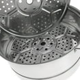 thumbnail image 3 of WRISTBIQUE 1Pcs Two-layer Steamer Soup Pot in Stainless Steel for Kitchenware, 3 of 8