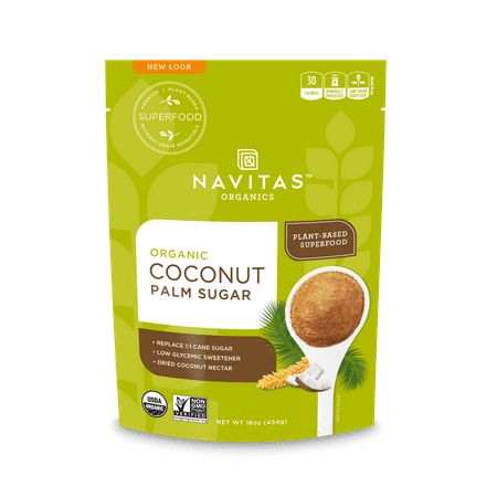 Navitas Organics Coconut Palm Sugar, 16 Oz (Best Coconut Palm Sugar)