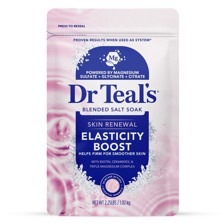 Dr Teal's Skin Renewal Elasticity Boost Salt Soak, 2.25 lbs photo 8