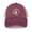 Red, variant on Dog Smoking Cigarette Wine Red Cotton Baseball Cap Dad Hat – Washed Adjustable Hat for Men Women