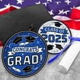 thumbnail image 3 of Graduation Plates and Napkins 2025 Graduation Party Supplies, Congrats Grad Disposable Dinner Plates, Dessert Paper Plates, and Napkins for Blue Graduation Party Decoration, Serves 50, 3 of 10
