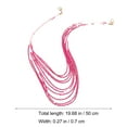 thumbnail image 2 of FESTFENDS 2Pcs Mask Chain Zinc Alloy Anti Slip Multi Layer Bohemia Style Assorted Color Eyeglass Chains For Women, 2 of 5