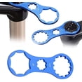 thumbnail image 1 of Llave de horquilla delantera de bicicleta, tapas de horquilla delantera de bicicleta Quitar llave de instalación, herramienta de reparación de horquilla de bicicleta, práctica llave de tapa de horqui TUNC Sencillez, 1 of 5