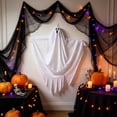 thumbnail image 5 of Halloween Hanging Ghost Decoration, Cute Floating Ghost Wall Decor Easy Hanging Reusable Spooky Party Ornament, Outdoor Yard Porch Door Window Decor for Halloween Party Hauntedy Houses, 5 of 6