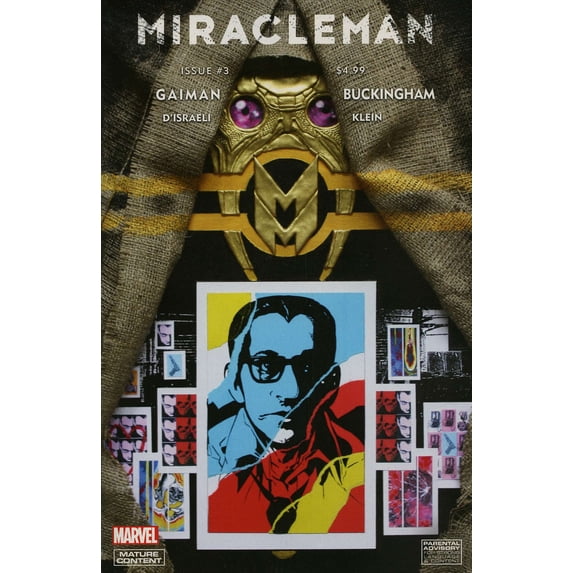 Miracleman by Gaiman And Buckingham #3 VF ; Marvel Comic Book