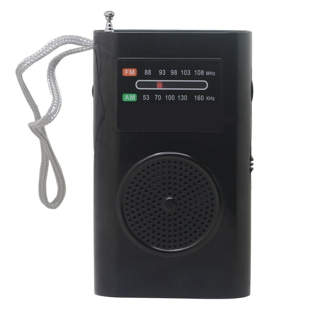 AM FM Radio, Battery Operated Radio, Portable Pocket Radio with Best ...
