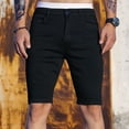 thumbnail image 5 of Men's Shorts Casual Mens Stretch Shorts Men Pants Comfortable Casual Denim Shorts Fashionable Stretch Outdoor Denim Shorts, 5 of 5