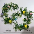 thumbnail image 5 of 5.9 ft Lighted Easter Garland Artificial Garlands with Easter Egg Pastel Easter Egg Garland Decoration for Home Kitchen Mantle Fireplace Indoor Outdoor Holiday Easter Party, 5 of 9