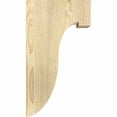 thumbnail image 3 of Ekena Millwork 6"W x 10"D x 18"H Del Monte Rough Sawn Corbel, Douglas Fir, 3 of 9