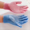thumbnail image 5 of 6PCS Exfoliating Shower Gloves - 100% Nylon, Foam Bath Resistant Body Massage Cleaning Loofah, Set of 20 Gloves in Assorted Colors for Gentle Exfoliation and Skin Revitalization Blue, 5 of 5