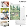 thumbnail image 2 of Green Shop Hand Towel Cotton Bath Towel Large Face Towels Absorbent for Bathroom Home Hotel, 2 of 7