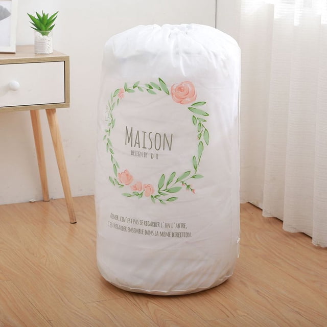 Fiudx Bolsa de Almacenamiento Plegable, Organizador de Gran Capacidad, Diseño Resistente a La Humedad, para Guardar Edredones y Mantas, Ahorra Espacio, Uso Versátil, Tamaño 40 X 83 Cm