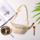 thumbnail image 1 of Riñonera de nailon para mujer, bolso de cintura con cremallera, ajustable, ligero, multifunción, resistente al agua, 1 of 5