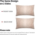 thumbnail image 4 of Antelope Lumbar Pillow Covers 12X20 Inch Beige Faux Fawn Deer Animal Print Decorative Pillow Cases Modern Neutral Cotton Linen Throw Pillows Set of 2 Home Decor for Sofa Porch Couch Outdoor, 4 of 6
