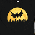 thumbnail image 4 of Inktastic Halloween Bat with Moon Boys or Girls Baby T-Shirt, 4 of 5