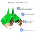 thumbnail image 2 of Bolsas multifuncionales de sujeción para el cuidado de perros y gatos para bañarse, lavarse y cortarse las uñas, color verde (L), 2 of 5