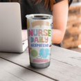 thumbnail image 4 of Nursing Student Gift - Gifts For Nurses Women - Nurse Gifts - Nurse Daily Tumbler - Nurses Week Gifts - Nurse Graduation Gift Ideas - Gifts For Nurse - Nurse Accessories For Work 20oz, 4 of 7