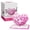 Pink, variant on 768Pcs 3D Floral Heart Building Kit, Love Hidden in Flowers Bouquet, Creative DIY Craft Set , Valentine's Birthday Mother's Day Graduation Gift, Home Decor,Red