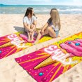 thumbnail image 3 of Personalized Custom Beach Towel - Microfiber Pool Swim Travel Large Soft Customized Name Towel (30"x60"), 3 of 9