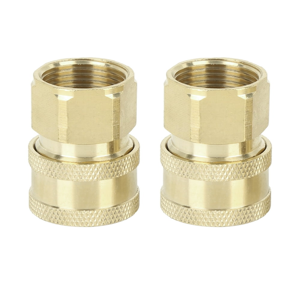 2pcs M22 Internal Thread Female Pressure Washer Adapter 3/8" Quick