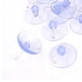 thumbnail image 2 of Unique Bargains 12 Pcs 40mm Home Bathoom PVC Clear Blue Plastic Suction Cup Hook, 2 of 5