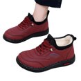 thumbnail image 5 of Willtoo Women Winter Faux Fur Lined Trainers Warm Sneakers Walking Ankle Boots Low Top Thermal Snow Shoes Outdoor Sports Running Shoes, 5 of 5