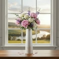 thumbnail image 6 of Calliope Ceramic Tall Round Vase, 6 of 9