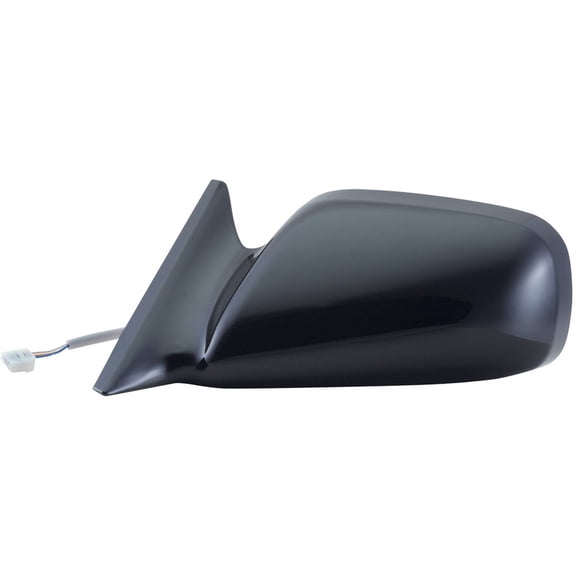 70570T - Fit System Driver Side Mirror for 99-03 Toyota Solara, black, non-foldaway, Power Fits select: 1999-2003 TOYOTA CAMRY SOLARA