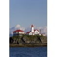 thumbnail image 2 of Paulson, Don 11x14 White Modern Wood Framed Museum Art Print Titled - Canada, BC, View of Green Island Lighthouse, 2 of 4