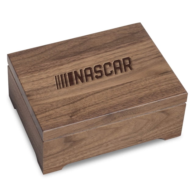 M. LA HART NASCAR Boîte de Collection en Noyer Massif