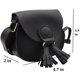 thumbnail image 5 of Kids Girls Toddler Mini Shoulder Purse Crossbody Bag con borla Negro Sincero  Hogar, 5 of 5