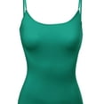 thumbnail image 3 of FashionOutfit Women's Solid Scoop Neck Cami W Adjustable Strap, 3 of 3