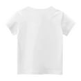 thumbnail image 4 of Frwgonr Girls Birthday T-shirts Short Sleeves Blouse Crewneck Birthday Graphic Summer Kids Tee Tops 2-15 Years, White, 4 of 5