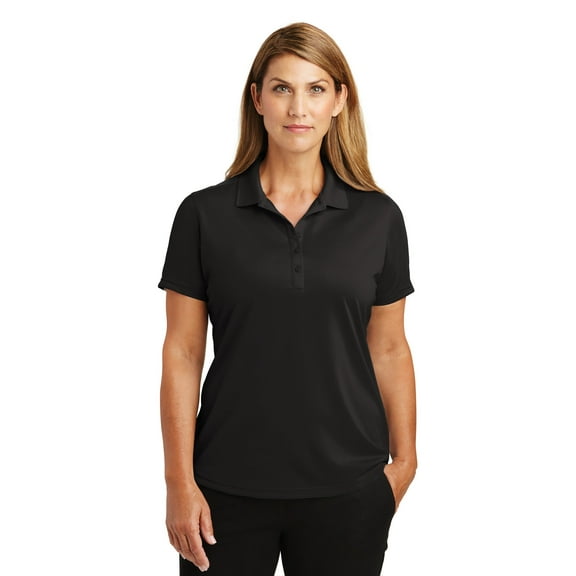 CornerStone Ladies Select Lightweight Snag Proof Polo-XS (Black)