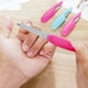 thumbnail image 5 of Juego de 3 limas de uñas plegables de metal y acero inoxidable para doblar cutículas, juego de herramientas profesionales de doble cara y limas de uñas fácilmente para hombres y mujeres (color, 5 of 6