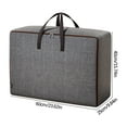 thumbnail image 3 of Hovmgk Large-Capacity Storage Bag 23.6×15.7 Inch, Quilt Organizer Pouch, Breathable, Foldable, Reinforced Handle – Ideal for Closets, Under Beds, Great for Homeowners, Organizers, Gray, 3 of 3
