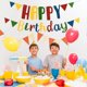 thumbnail image 4 of Happy Birthday Banner, Triangle Flag Happy Birthday Sign, Reusable Felt Fabric Happy Birthday Garland, for Kids Ladies Men Birthday Party Decoration, 4 of 4