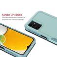 thumbnail image 3 of for Samsung Galaxy A13 5G Heavy Duty Armor Shockproof Tough Hybrid Dual Layer Rubber Drop Protection Soft Bumper Rugged Protective Phone Cover 2 IN 1 Case for Galaxy A13 5G -Turquoise, 3 of 6