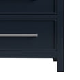 thumbnail image 6 of Furniture of America Yvara Modern 2-Drawer Adult Nightstand, Blue, 6 of 10