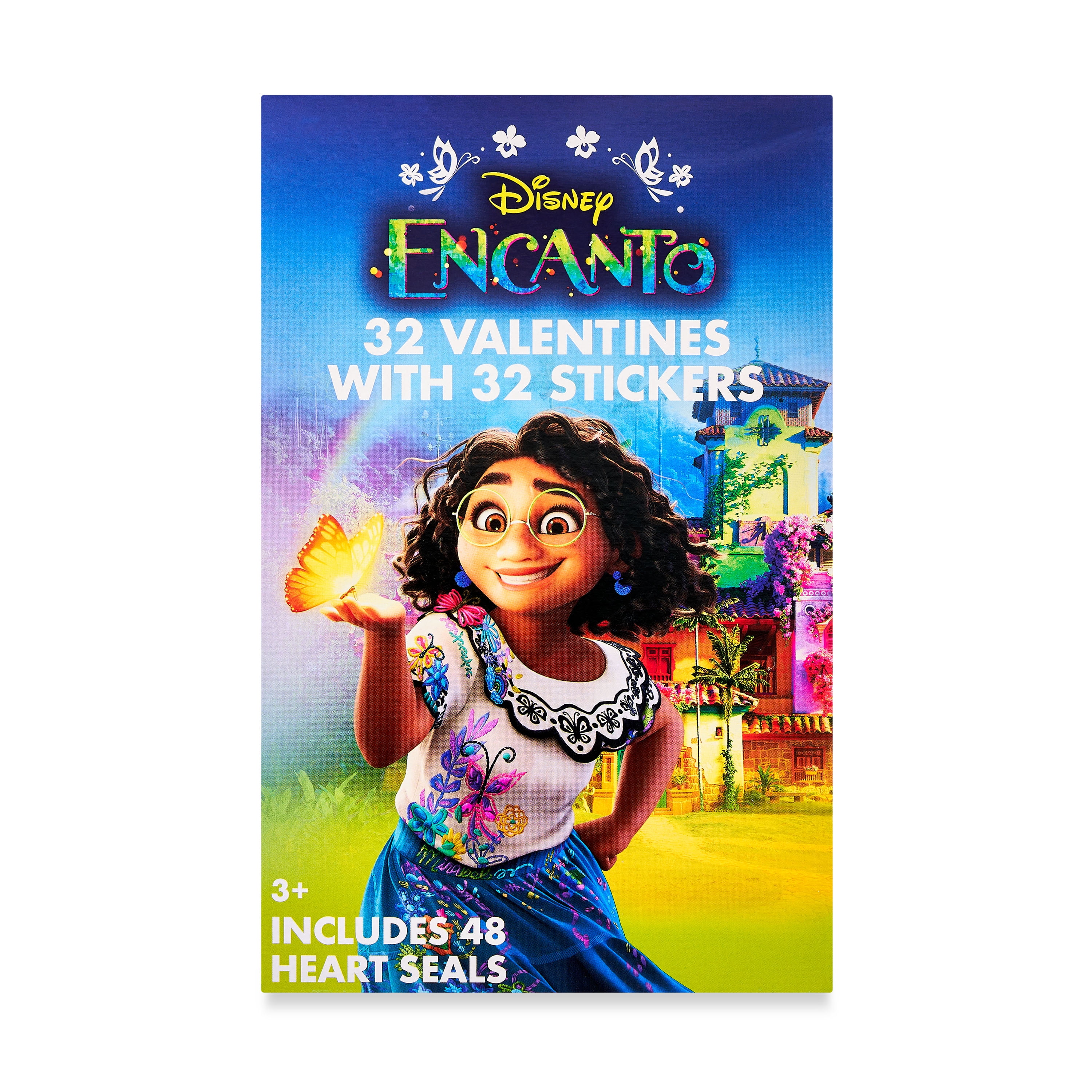 Way To Celebrate Encanto Valentine's Day Cards, 32 Count, MultiColored