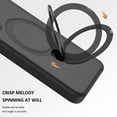 thumbnail image 5 of TECH CIRCLE For Galaxy S24 Case with Magnetic Stand,Military Drop Protection Compatible with MagSafe Slim Translucent Shockproof Ring Holder Cover for Samsung Galaxy S24 6.1",White, 5 of 7