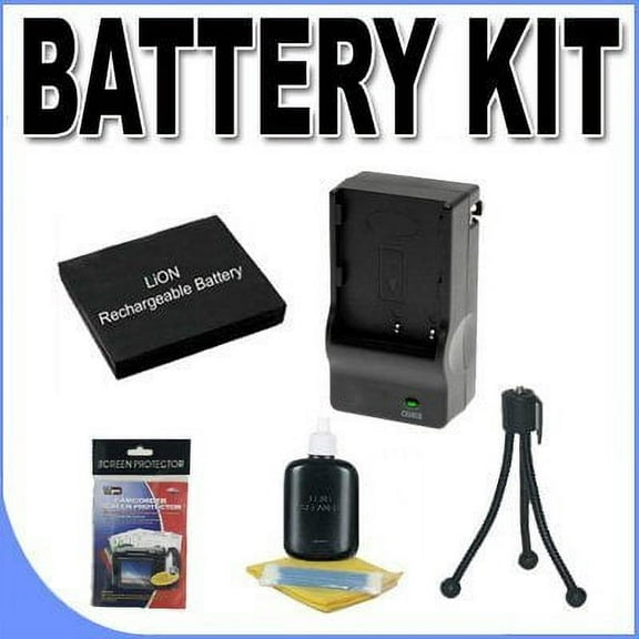 NB-7L Lithium Ion Replacement Battery/Charger BigVALUEInc Accessory Saver Bundle for Canon Powershot G10 G11 G12 Digita