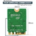 thumbnail image 2 of AX200 WiFi 6 Adapter | Dual-Band 802.11ax M.2 WiFi Card for PC | Up to 2.4 Gbps | No vPro | Supports Bluetooth 5.2 & Intel, AMD, Windows 10/11, Linux AX200NGW, 2 of 6