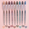 thumbnail image 1 of Gel Pen, Aibecy 9 Color Gel Pens Set 0.5mm Pen Lead Colored Pens Retractable Gel Ink Pens Art Supplies for Children Adults Coloring Books Drawing Painting Writing Journaling, 1 of 7